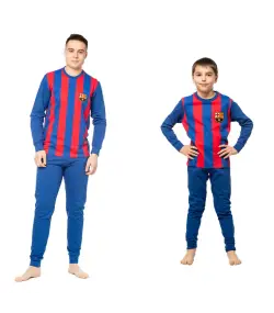 PIJAMA RAYAS FÚTBOL CLUB BARCELONA
