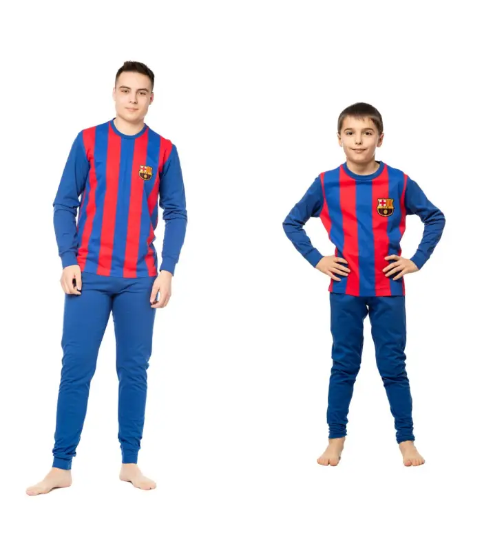 PIJAMA RAYAS FÚTBOL CLUB BARCELONA