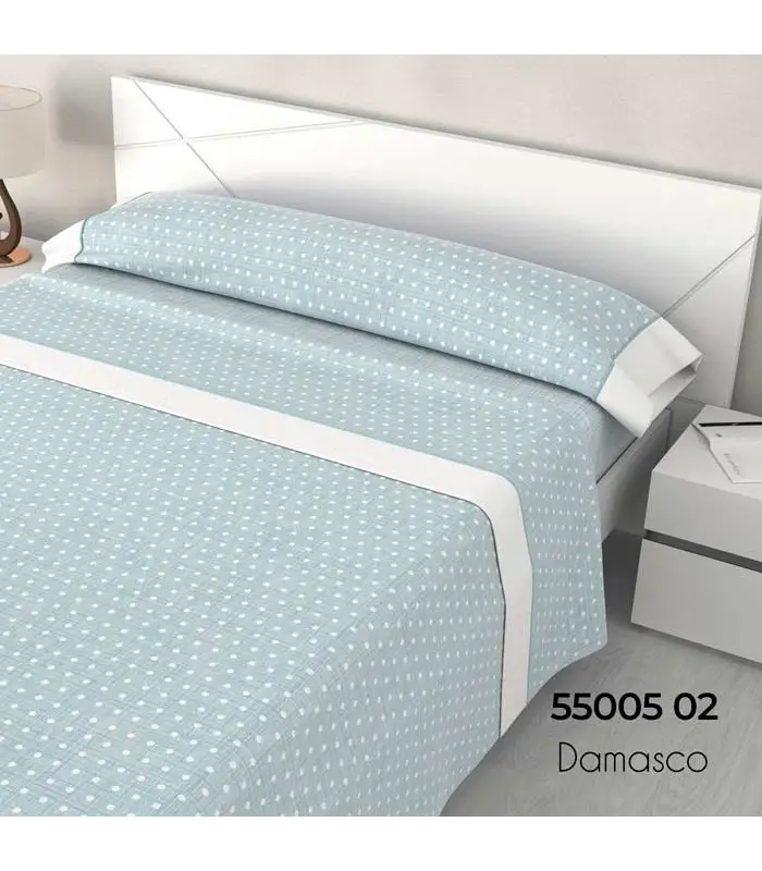 JUEGO DE SÁBANAS DAMASCO 55005