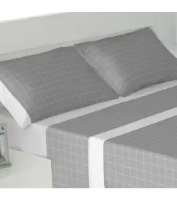 JUEGO DE SÁBANAS TÉRMICAS NADIA FRANELA