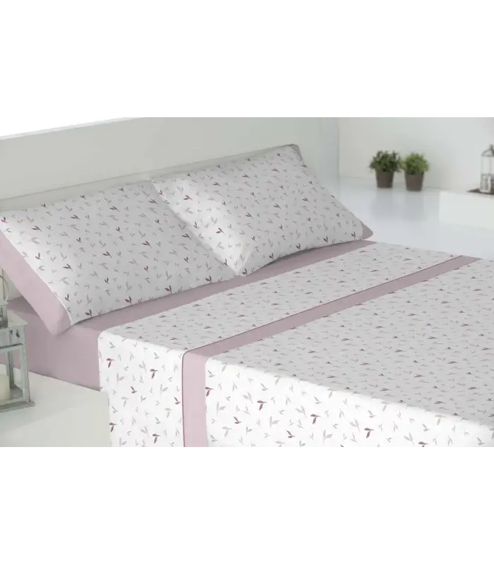 JUEGO DE SÁBANAS TÉRMICAS AIDA FRANELA