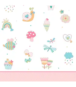 SÁBANAS TÉRMICAS CORALINA CONFETTI