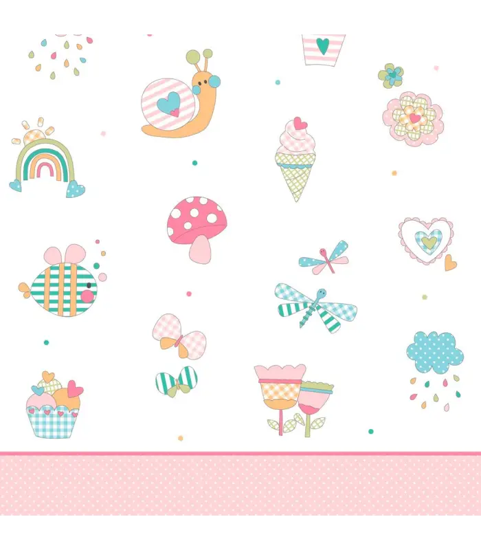 SÁBANAS TÉRMICAS CORALINA CONFETTI