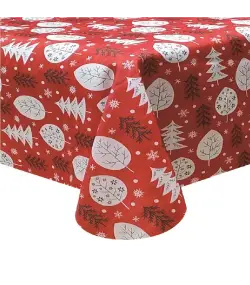 MANTEL NAVIDEÑO ABETOS