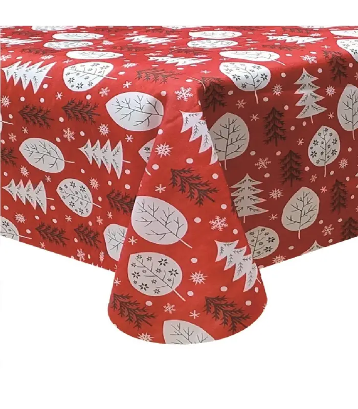 MANTEL NAVIDEÑO ABETOS