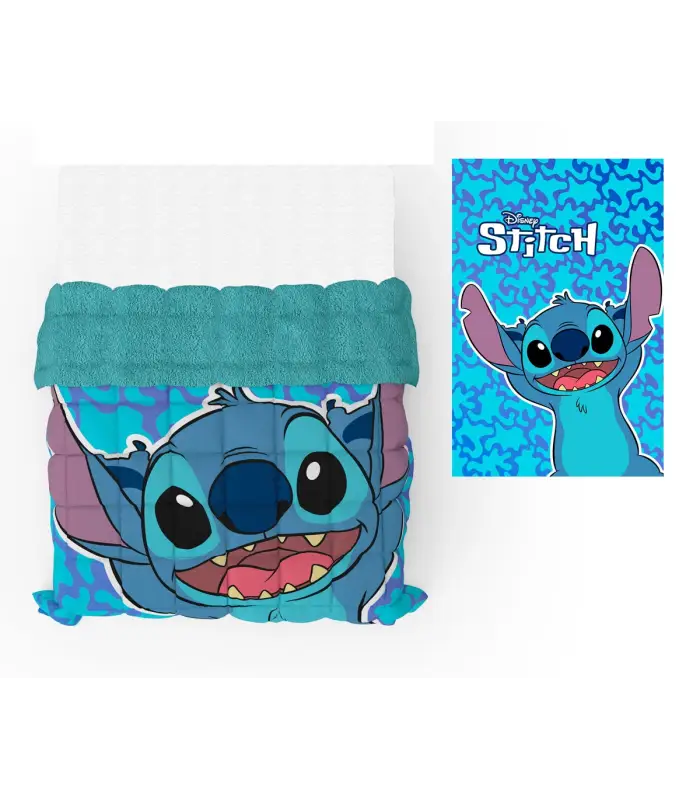 EDREDON SHERPA LILO & STITCH