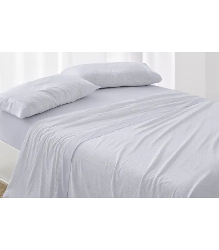 JUEGO DE SÁBANAS BURRITO BLANCO TRI-540
