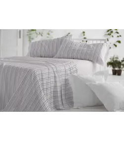 JUEGO DE SÁBANAS BURRITO BLANCO TRI-628