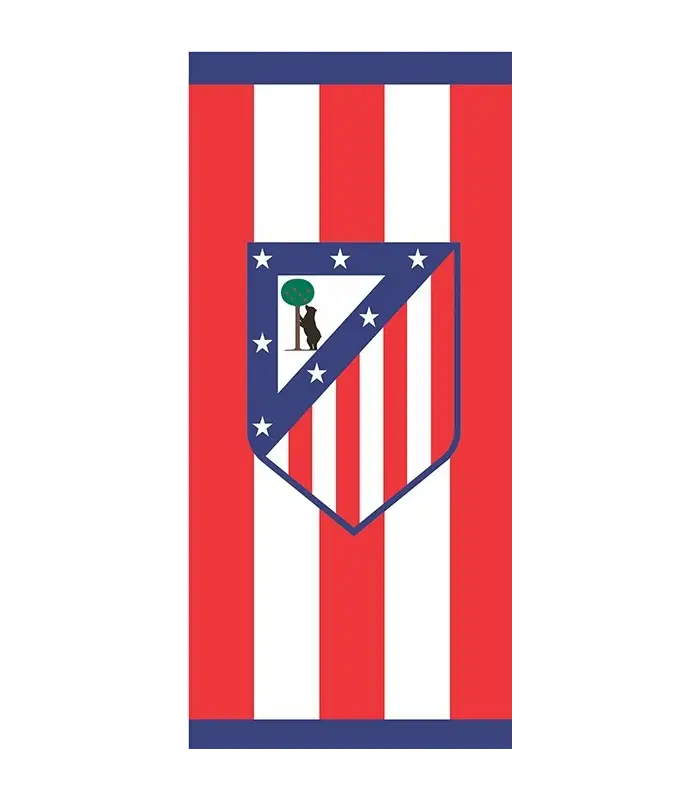 TOALLA PLAYA ATLÉTICO DE MADRID ALGODÓN