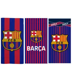 TOALLA DE PLAYA FC BARCELONA MICROFIBRA