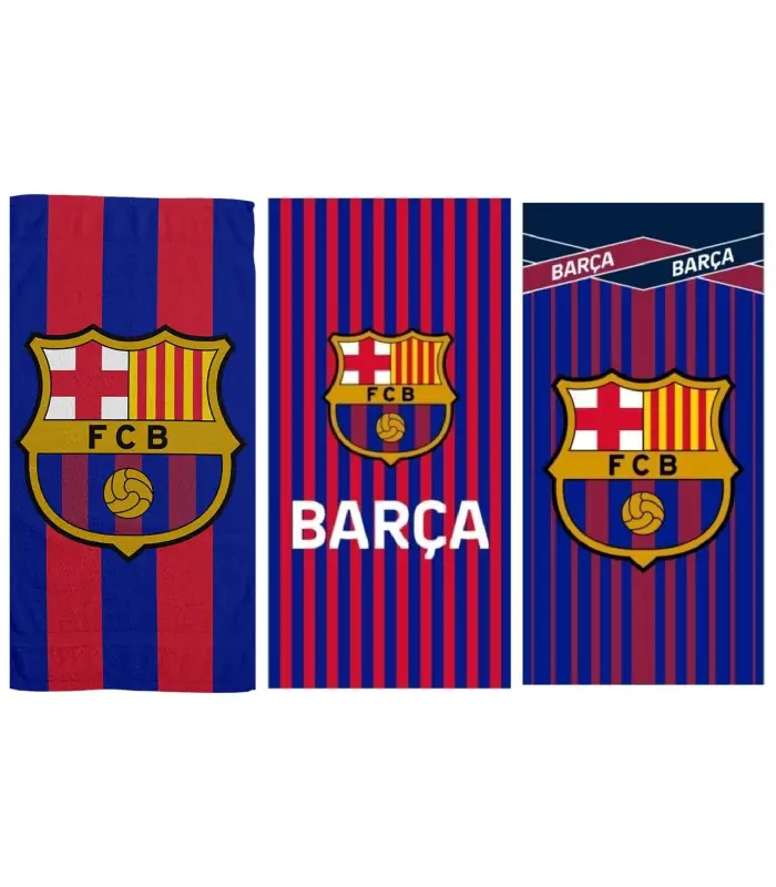 TOALLA DE PLAYA FC BARCELONA MICROFIBRA