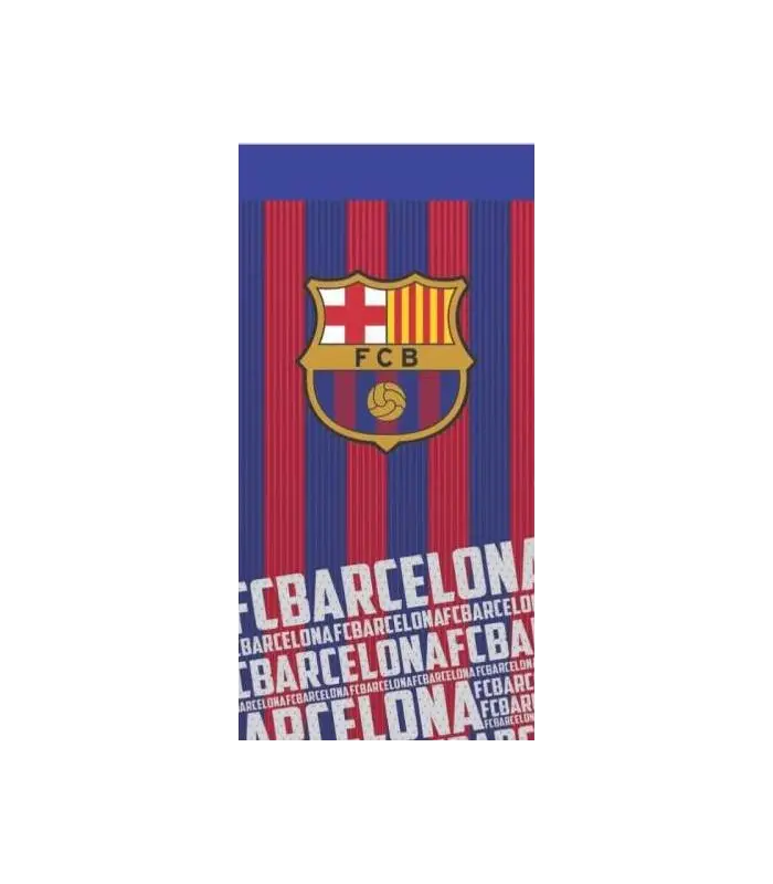 TOALLA PLAYA FC BARCELONA ALGODON