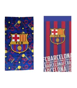 TOALLA PLAYA FC BARCELONA ALGODON