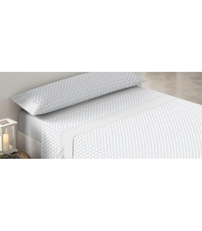 JUEGO DE SÁBANAS REFUGIO 100% ALGODÓN TOLRÁ