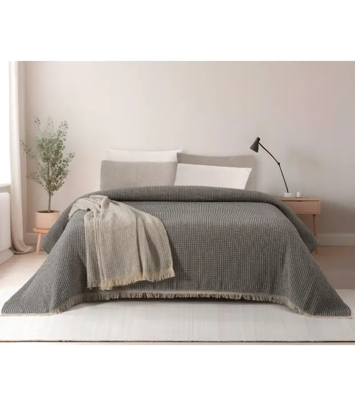 PLAID MCUBO 100% ALGODÓN